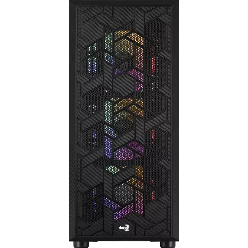 Aerocool Hive FRGB Midi Tower Schwarz
