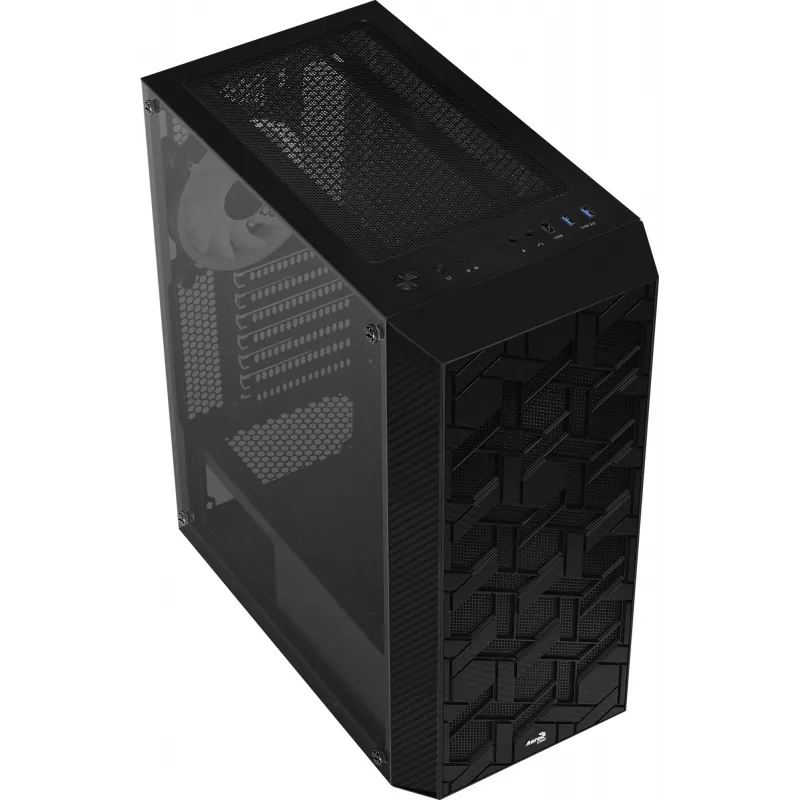 Aerocool Hive FRGB Midi Tower Schwarz