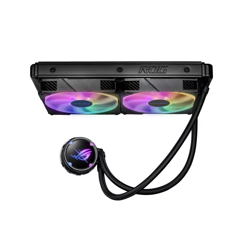 ASUS ROG STRIX LC II 280 ARGB Prozessor All-in-One-Flüssigkeitskühler 14 cm Schwarz 1 Stück(e)