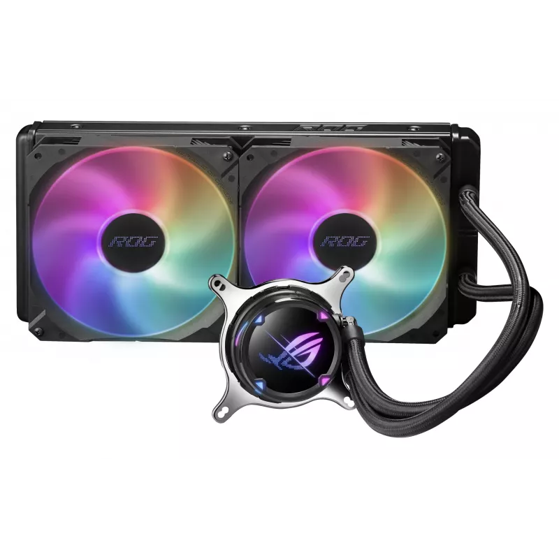 ASUS ROG STRIX LC II 280 ARGB Prozessor All-in-One-Flüssigkeitskühler 14 cm Schwarz 1 Stück(e)