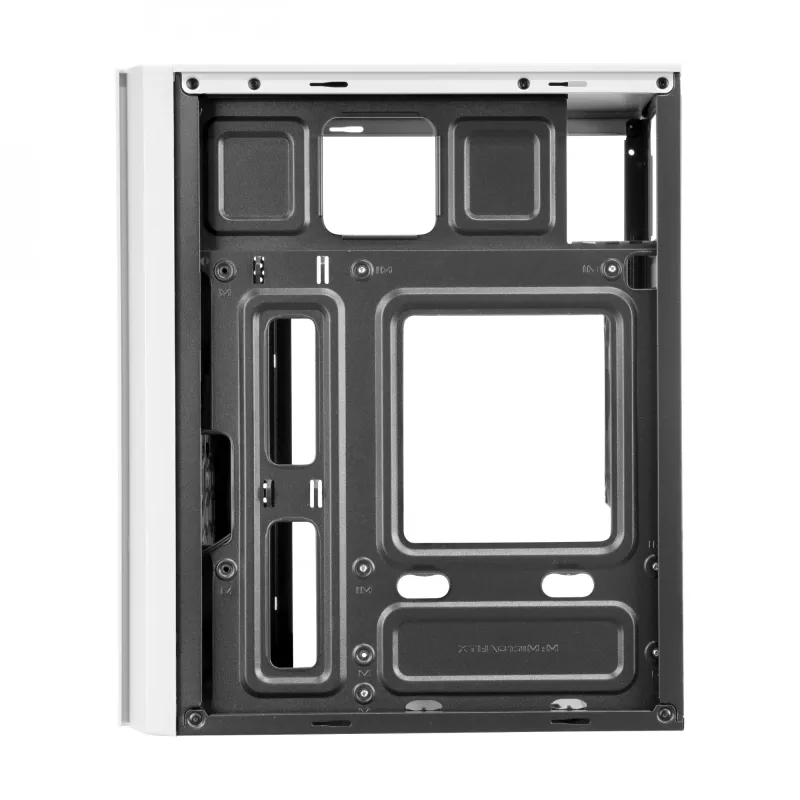 Mars Gaming MC300W Micro-ATX-Gehäuse mit gehärtetem Glas, 3x FrGB-Lüfter, Weiß