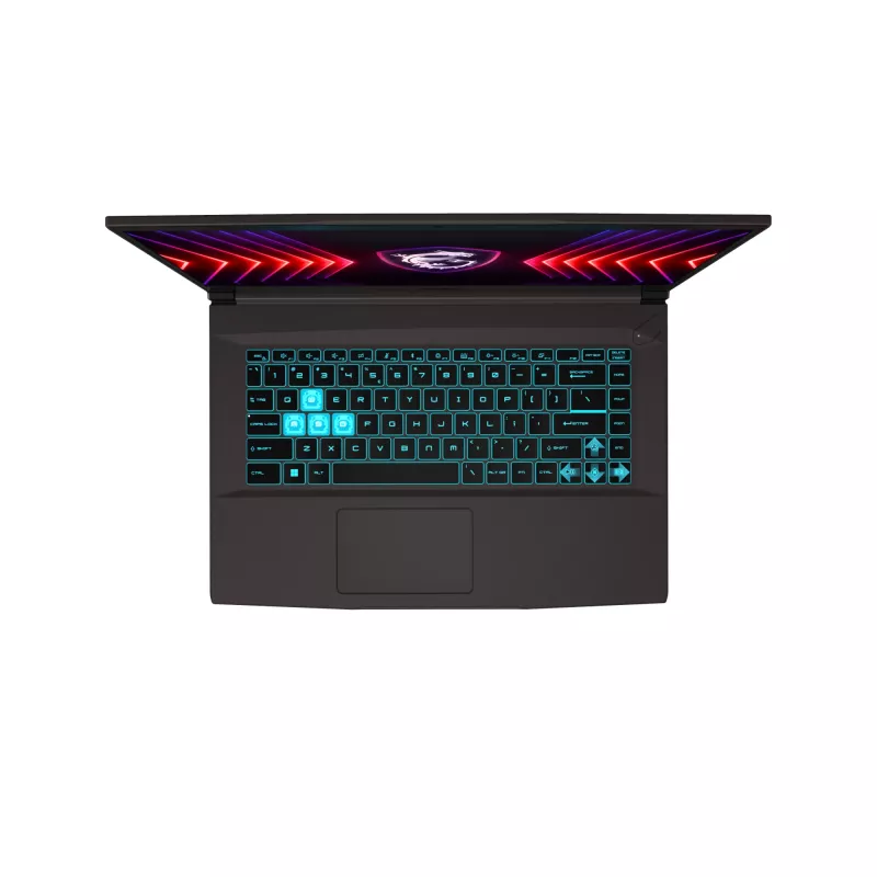 Laptop MSI Thin 15 B12UC-2447 — 15,6 Zoll FHD 144 Hz, Intel Core i5-12450H, 16 GB RAM