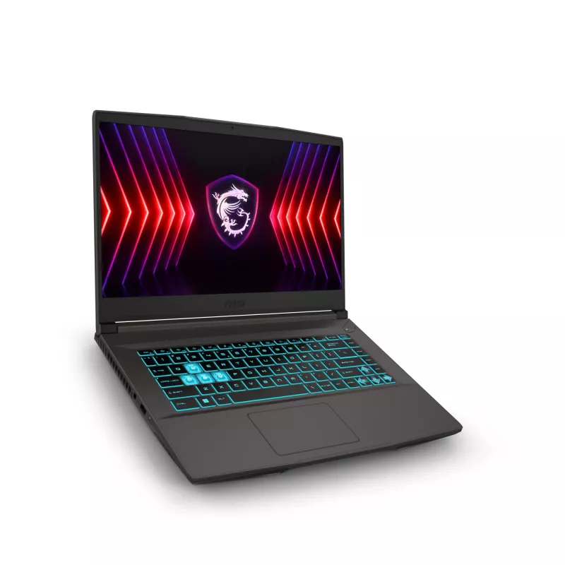Laptop MSI Thin 15 B12UC-2447 — 15,6 Zoll FHD 144 Hz, Intel Core i5-12450H, 16 GB RAM