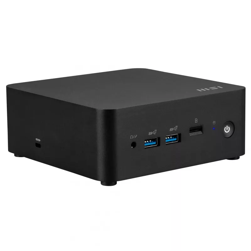 MSI Cubi NUC 1MG-003EU Intel Core 3 100U 8 GB DDR5-SDRAM 512 GB SSD Windows 11 Pro Mini-PC Schwarz