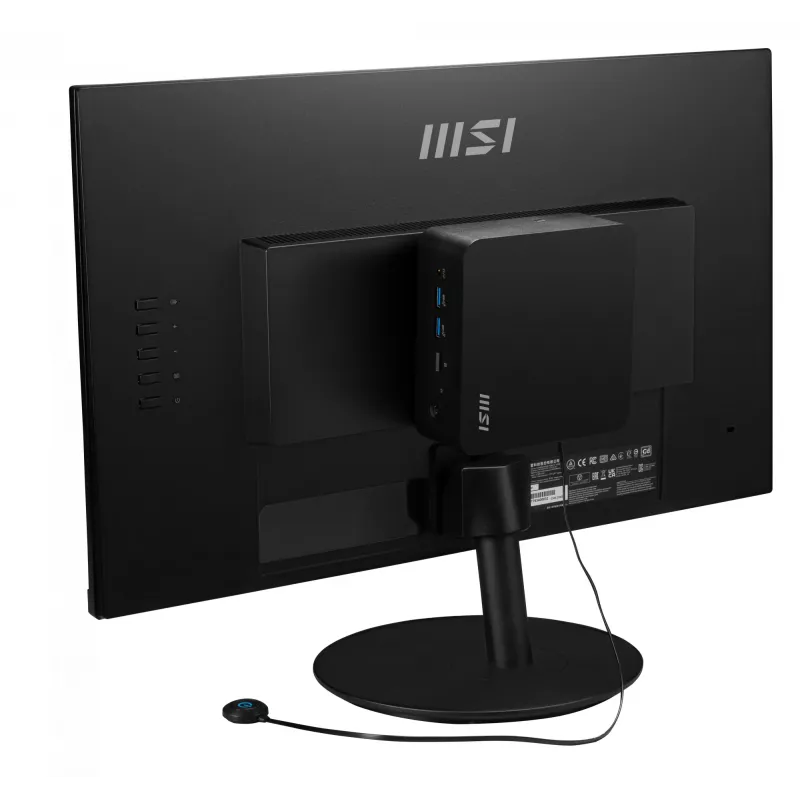 MSI CUBI NUC 1MG-244BEU PC/Workstation Barebone 0,84-L-PC Schwarz 100U Intel SoC