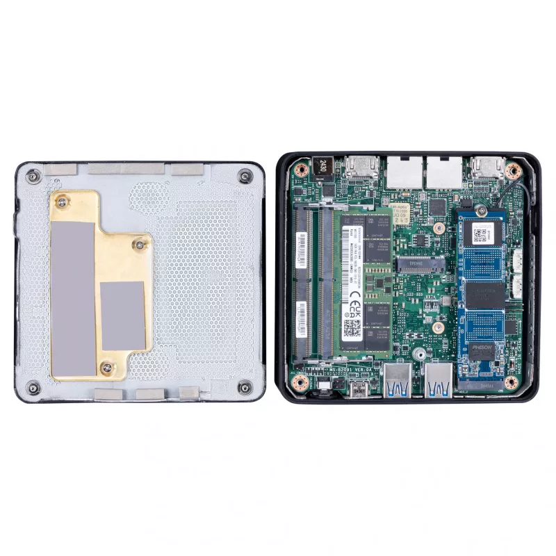 MSI Cubi NUC AI 1UMG-006EU Intel Core Ultra 5 125H 16 GB DDR5-SDRAM 512 GB SSD Windows 11 Pro Mini-PC Schwarz