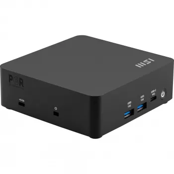 MSI Cubi NUC AI 1UMG-007EU Intel Core Ultra 5 125H 8 GB DDR5-SDRAM 512 GB SSD Windows 11 Home Mini-PC Schwarz
