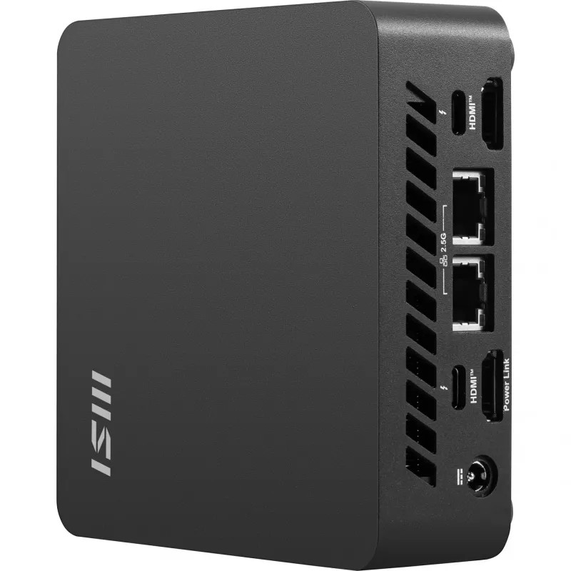 MSI Cubi NUC AI 1UMG-007EU Intel Core Ultra 5 125H 8 GB DDR5-SDRAM 512 GB SSD Windows 11 Home Mini-PC Schwarz