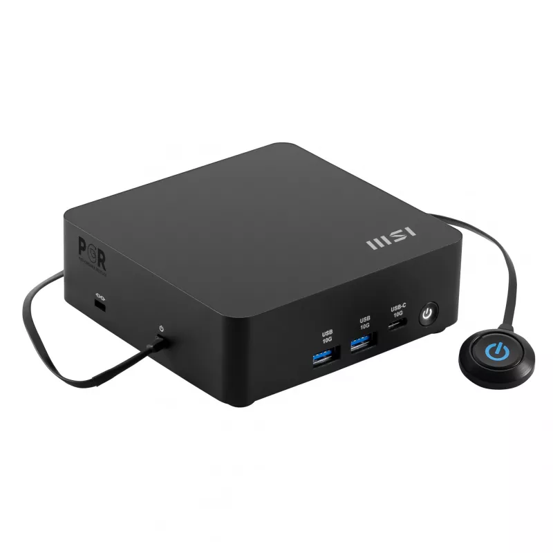 MSI Cubi NUC AI 1UMG-007EU Intel Core Ultra 5 125H 8 GB DDR5-SDRAM 512 GB SSD Windows 11 Home Mini-PC Schwarz