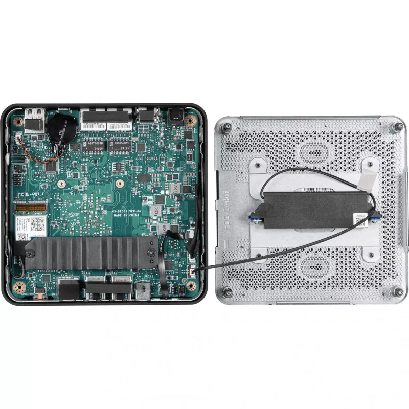 MSI Cubi NUC AI+ 2MG-002EU Copilot+ PC Intel Core Ultra 7 258V 32 GB LPDDR5x-SDRAM 1 TB SSD Windows 11 Home Mini PC Schwarz