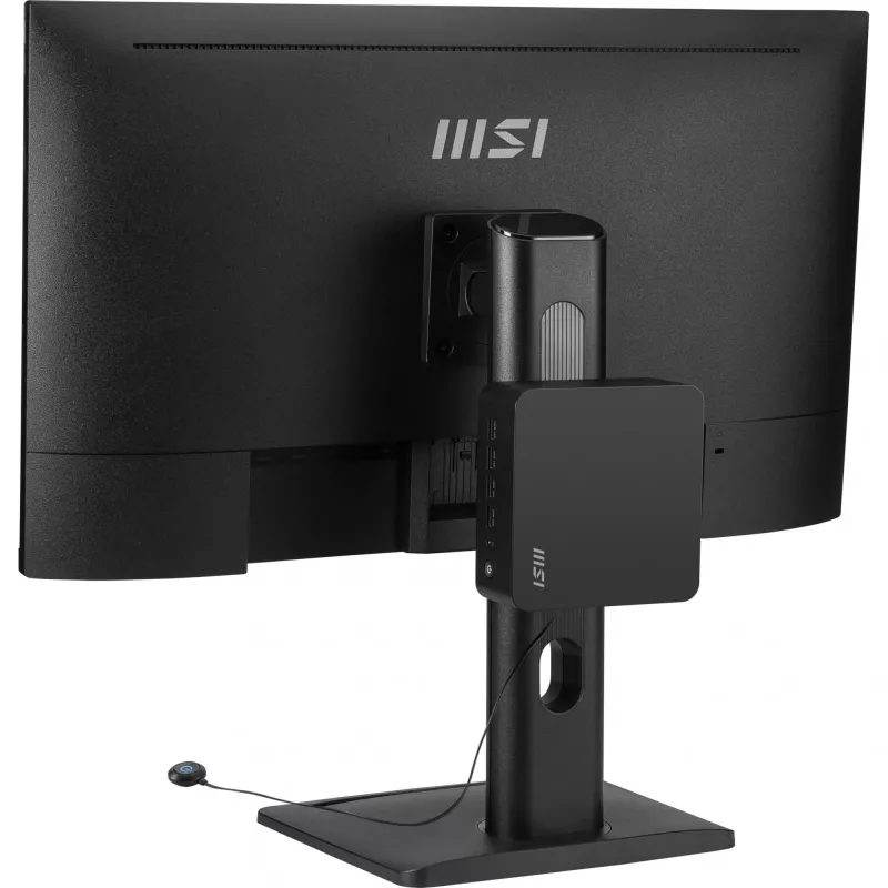 MSI Cubi Z AI 8M-006BEU Mini-PC Barebone, AMD Ryzen 7 8845HS, ohne RAM, ohne Speicher, ohne Betriebssystem, Wi-Fi 6E, Schwarz
