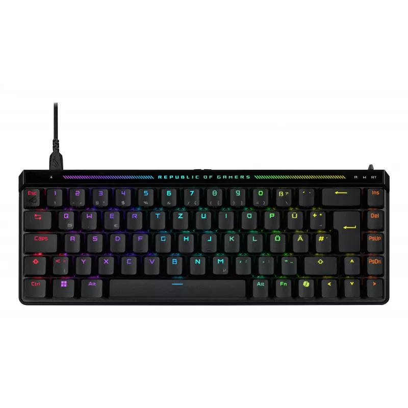 ASUS M605 ROG FALCHION ACE HFX/HFX/US/PBT Tastatur Gaming USB QWERTY US International Schwarz