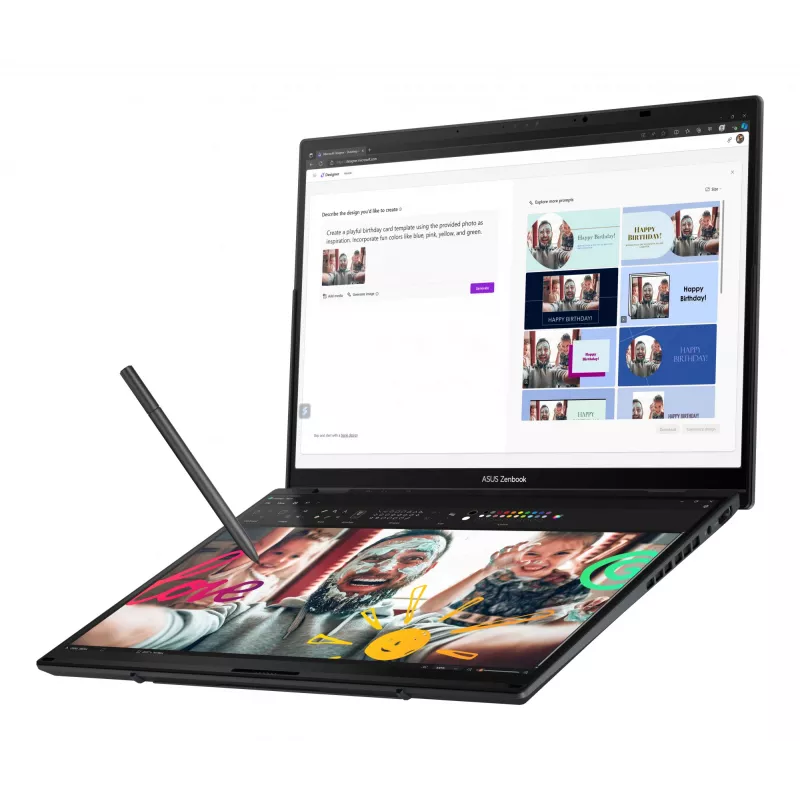 Hybrid 2-in-1 ASUS Zenbook Duo UX8406CA-PZ068X Intel Core Ultra 9 285H 32GB 2TB SSD 3K Touchscreen