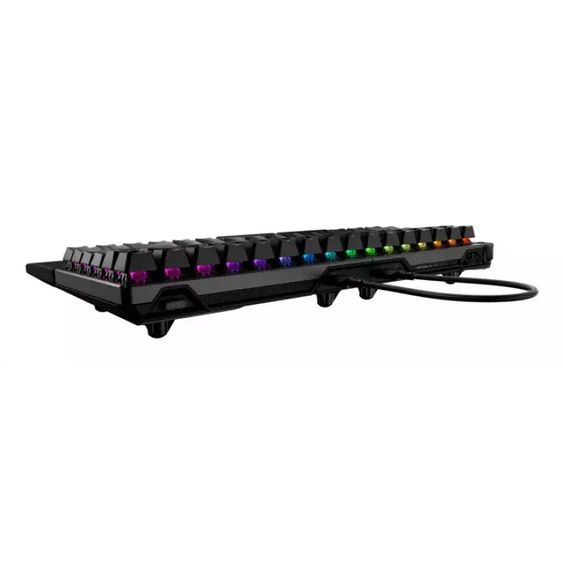 Tastatur ASUS ROG Falcata Gaming USB RF Wireless Bluetooth Schwarz 75%