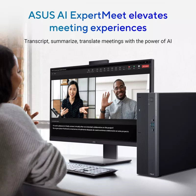 ASUS ExpertCenter P500 SFF P500SV-05210H033X Intel Core 5 210H 16 GB DDR5-SDRAM 512 GB SSD Windows 11 Pro PC Grau