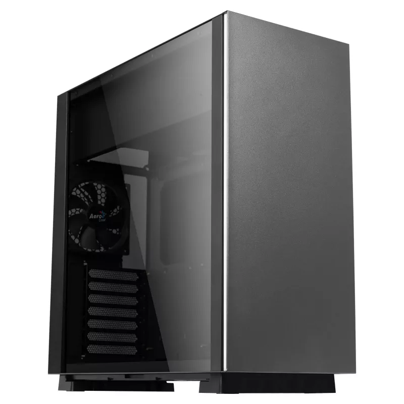 Aerocool Glo Midi Tower Schwarz
