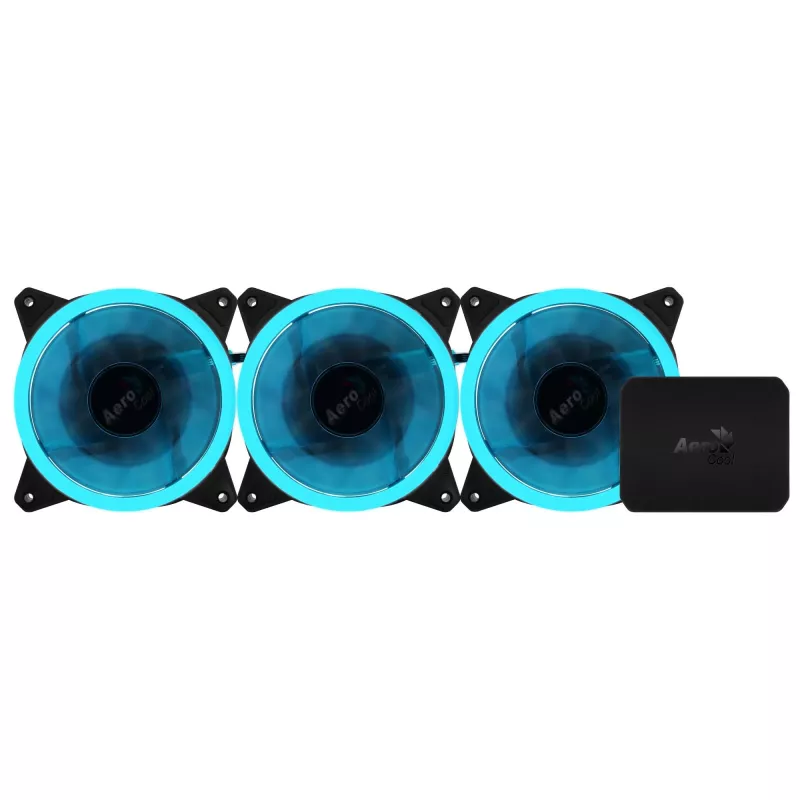 Aerocool Rev RGB Pro Gehäuselüfter 12 cm Schwarz