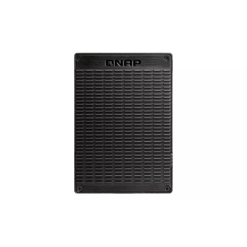 QNAP QDA-U2MP Speichergehäuse SSD-Gehäuse Schwarz M.2