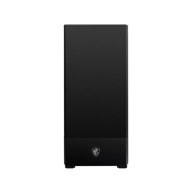 MSI MAG FORGE 111R Mid Tower Gaming Computer Case 'Schwarz, 1x 120mm ARGB PWM-Lüfter, 1-6 ARGB-Hub, Mystic Light Sync, Tempered Glass Panel, ATX, mATX, mini-ITX'