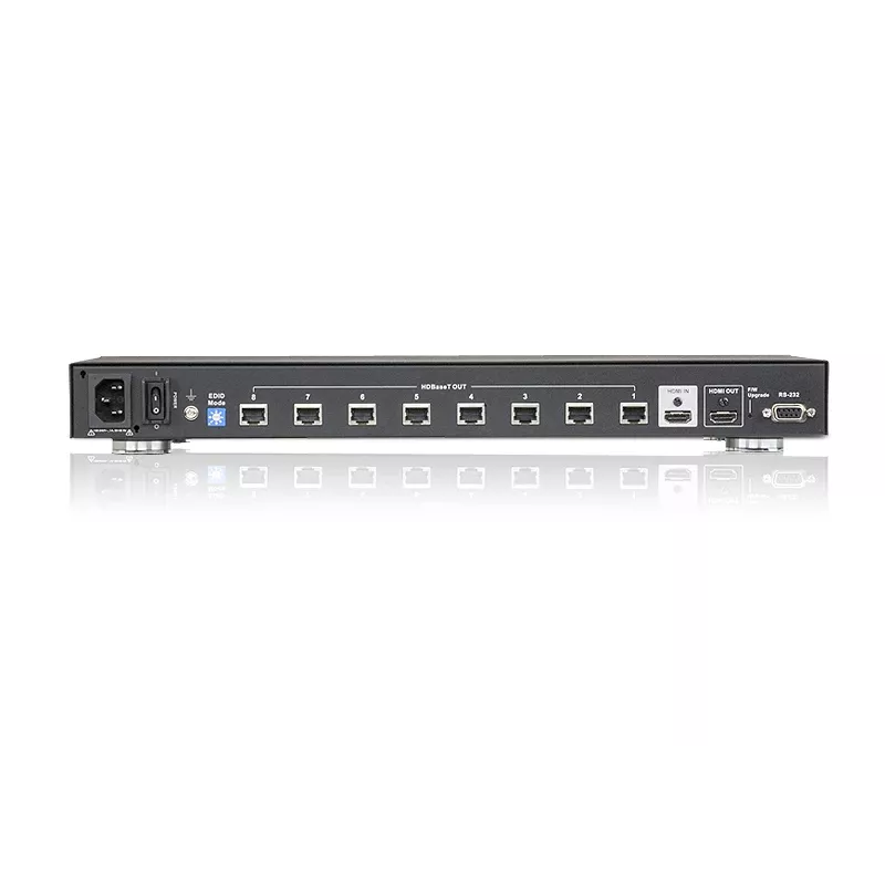 ATEN 8-Port HDMI CAT5e/6 Splitter over Single Cat Kabel / 4K / RS232 / HDBaseT