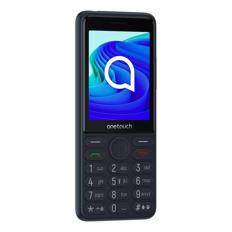 TCL OneTouch 4042S Dual-SIM-Feature-Phone mit Ladestation, grau
