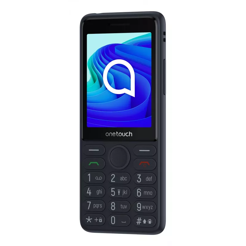 TCL OneTouch 4042S Dual-SIM-Feature-Phone mit Ladestation, grau