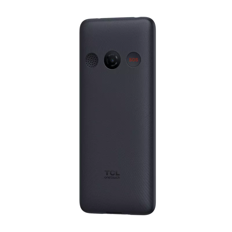 TCL OneTouch 4042S Dual-SIM-Feature-Phone mit Ladestation, grau