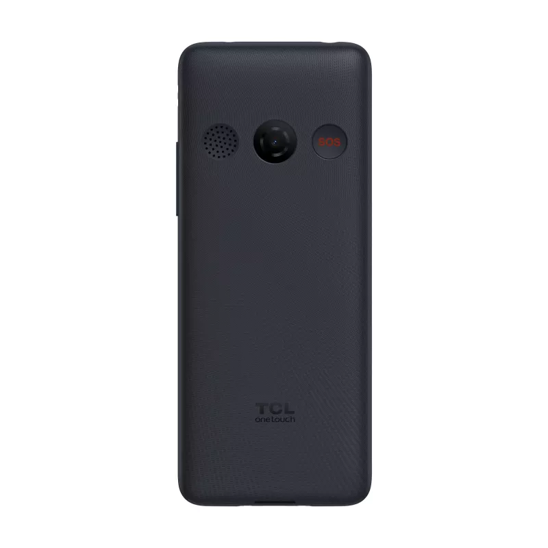 TCL OneTouch 4042S Dual-SIM-Feature-Phone mit Ladestation, grau