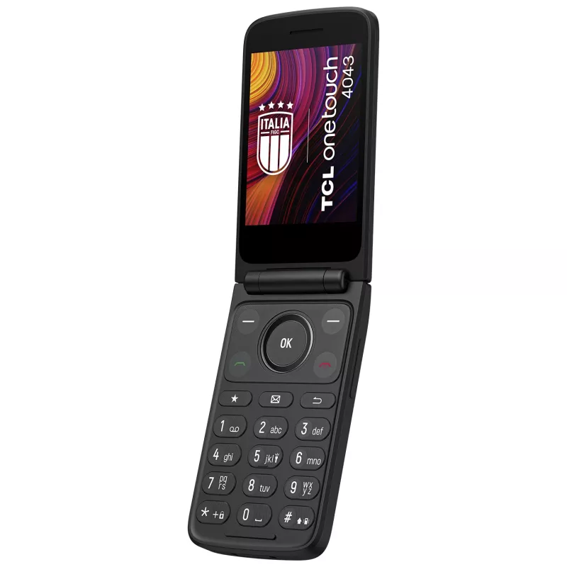 TCL OneTouch 4043 8,13 cm (3,2 Zoll) 130,6 g Grau Feature-Phone