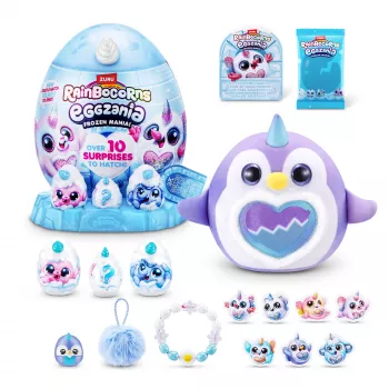 Plüschtier Zuru Rainbocorns Eggzania Frozen Mania — Tier-Plüschtier, mehrfarbig, ab 3 Jahren