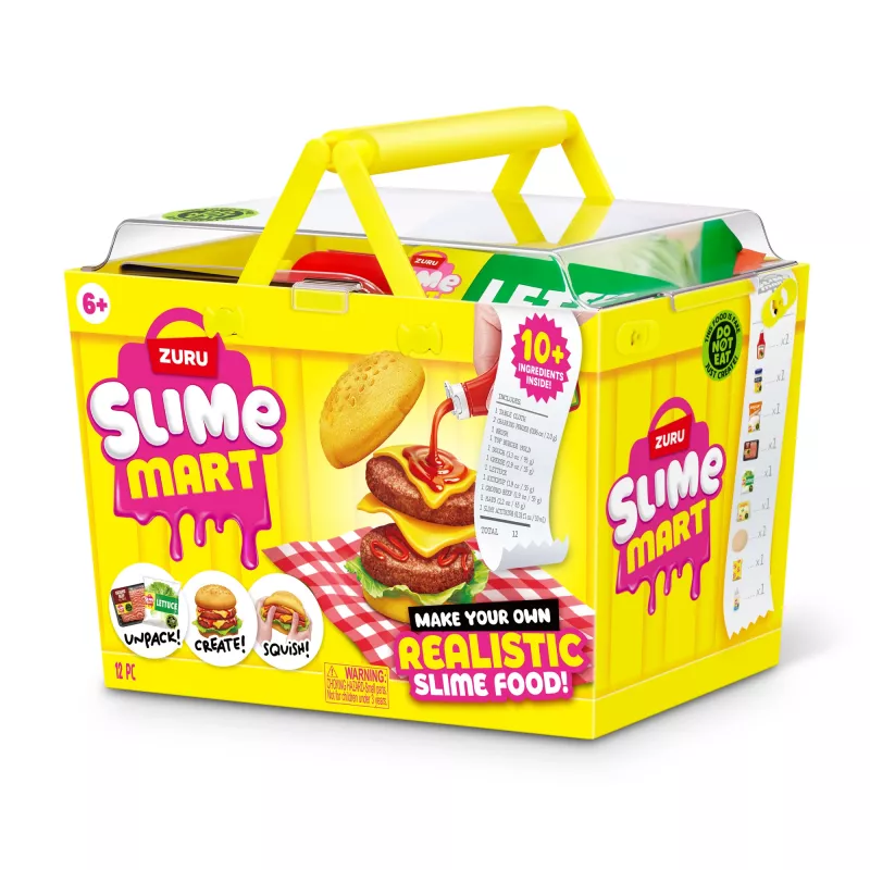 ZURU Slime Mart Kleiner Korb, Spielzeuglebensmittel, 6 Jahr(e), Mehrfarbig
