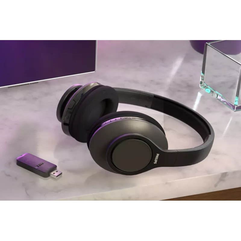 Philips 6000er Serie TAH6206BK/00 Kopfhörer/Headset Kabellos Head-Band Musik Bluetooth Schwarz