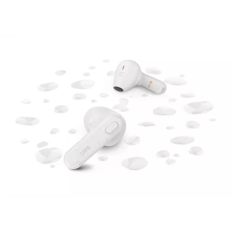 Philips TAT1138WT Kopfhörer/Headset Kabellos Im-Ohr Anrufe/Musik Bluetooth Weiß