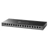 TP-Link Omada DS116GE Netzwerk-Switch Managed L2 Gigabit Ethernet (10/100/1000) Schwarz