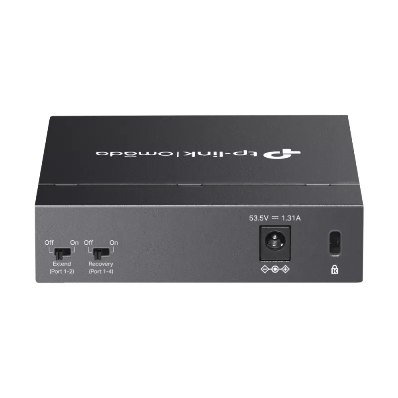 TP-Link Omada DS105GP Netzwerk-Switch Unmanaged Gigabit Ethernet (10/100/1000) Power over Ethernet (PoE) Schwarz
