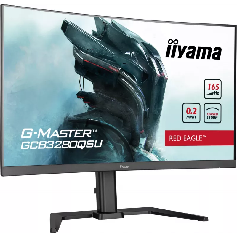 iiyama G-MASTER GCB3280QSU-B1 Computer-Monitor 80 cm (31,5 Zoll) 2560 x 1440 Pixel LED Schwarz