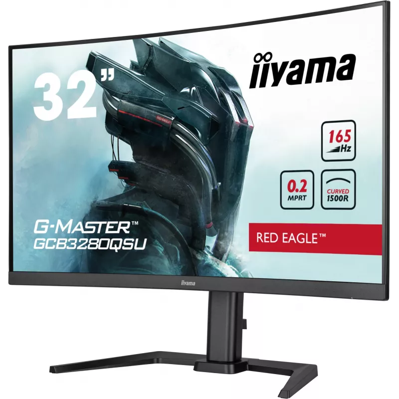 iiyama G-MASTER GCB3280QSU-B1 Computer-Monitor 80 cm (31,5 Zoll) 2560 x 1440 Pixel LED Schwarz