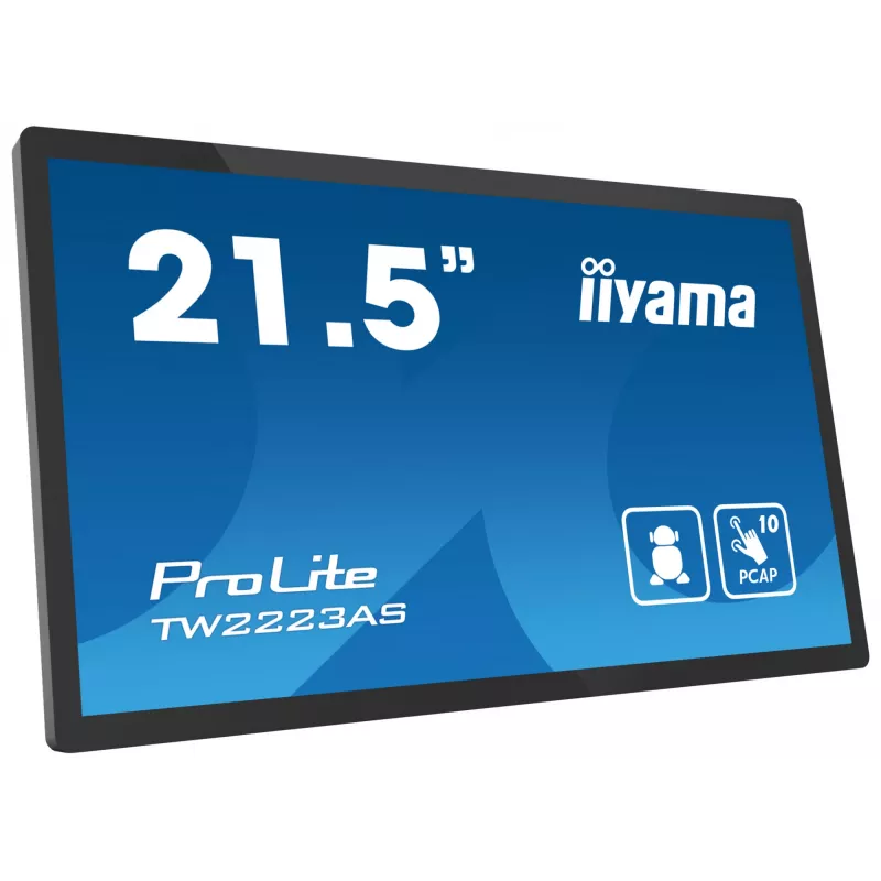 iiyama TW2223AS-B1 Touch-Bedienfeld 54,6 cm (21,5 Zoll) 1920 x 1080 Pixel