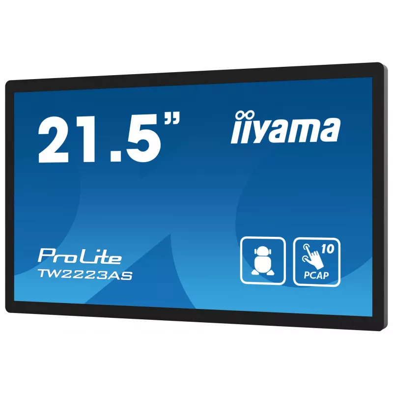 iiyama TW2223AS-B1 Touch-Bedienfeld 54,6 cm (21,5 Zoll) 1920 x 1080 Pixel