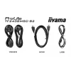 Touchscreen-Monitor IIYAMA TF2438MSC-B2 — 24 Zoll interaktives Display, Multi-Touch