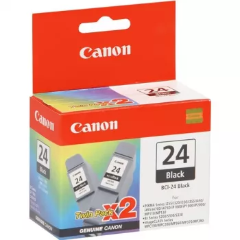 Canon BCI-24 Tintenpatrone 2 Stück Original Schwarz