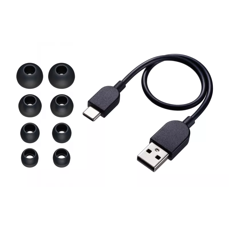 JVC XX Deep Bass Wireless Earbuds Schwarz