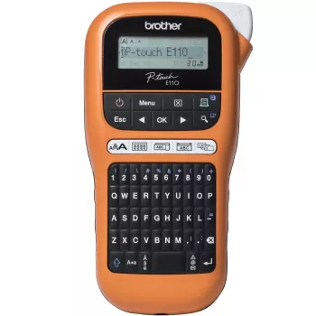 Etikettendrucker Brother PT-E110VP Thermodirekt Farbe 180 x 180 DPI 20 mm/s TZe QWERTY