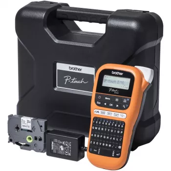 Etikettendrucker Brother PT-E110VP Thermodirekt Farbe 180 x 180 DPI 20 mm/s TZe QWERTY