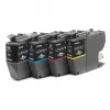 Brother LC421XLVALDR Tintenpatrone 4 Stk. Original Schwarz, Cyan, Magenta, Gelb