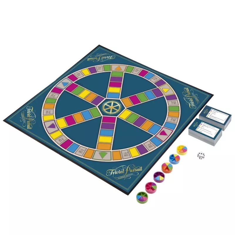 Hasbro Gaming Trivial Pursuit Spiel: Classic Edition Brettspiel Lernspiel