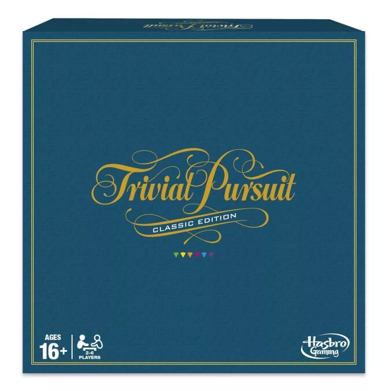 Hasbro Gaming Trivial Pursuit Spiel: Classic Edition Brettspiel Lernspiel