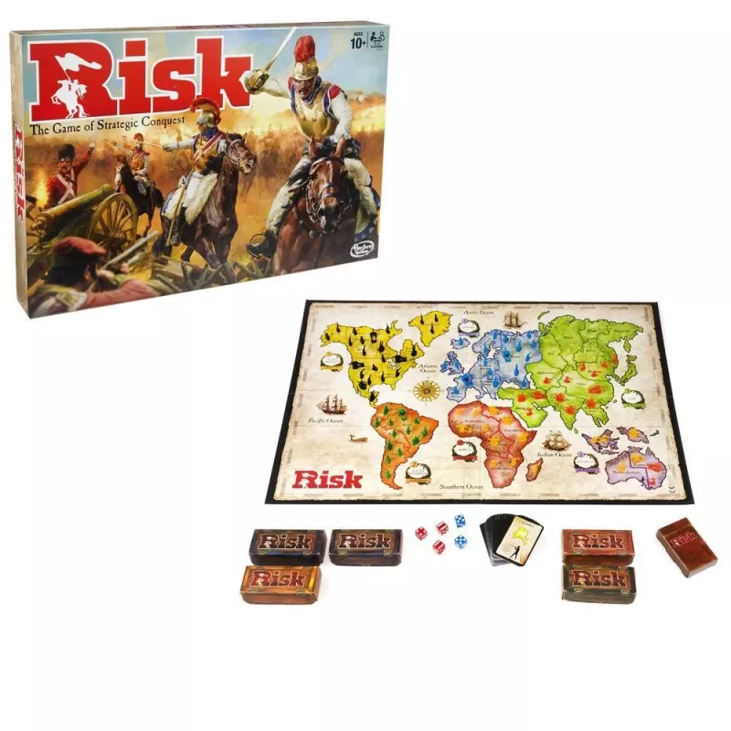 Brettspiel Hasbro Gaming Risk War Empfohlenes Alter 10 Jahre