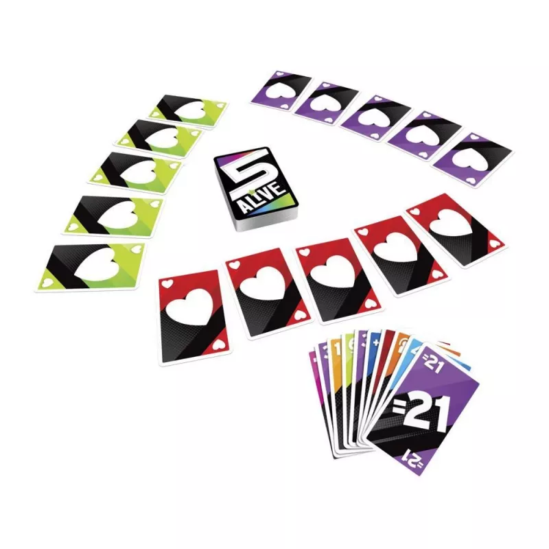Hasbro Gaming F4205 5 Alive Kartenspiel Sammlerstück