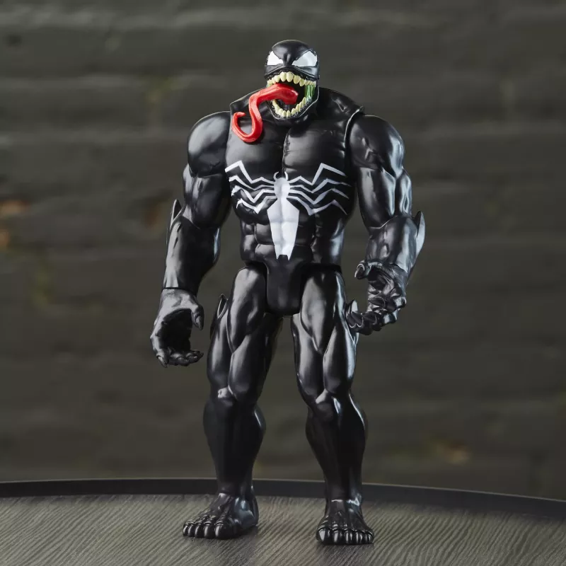 Marvel Spider-Man Titan Hero Series Venom, 4 Jahr(e), Spider-Man, Schwarz, Rot, Weiß
